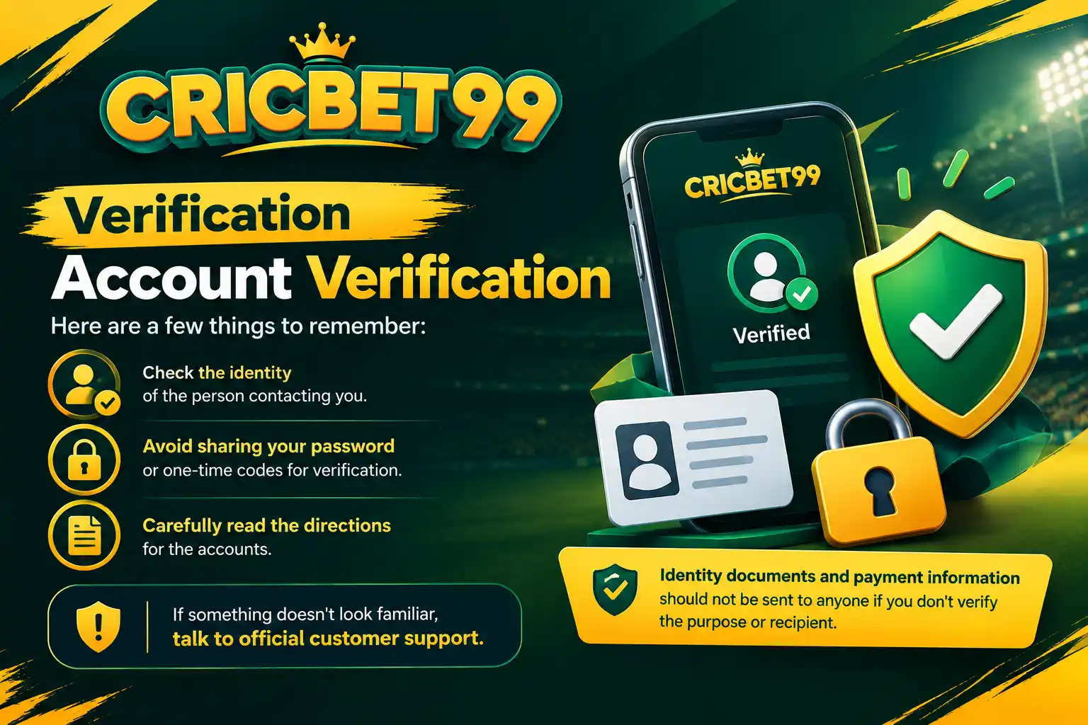 Account verification