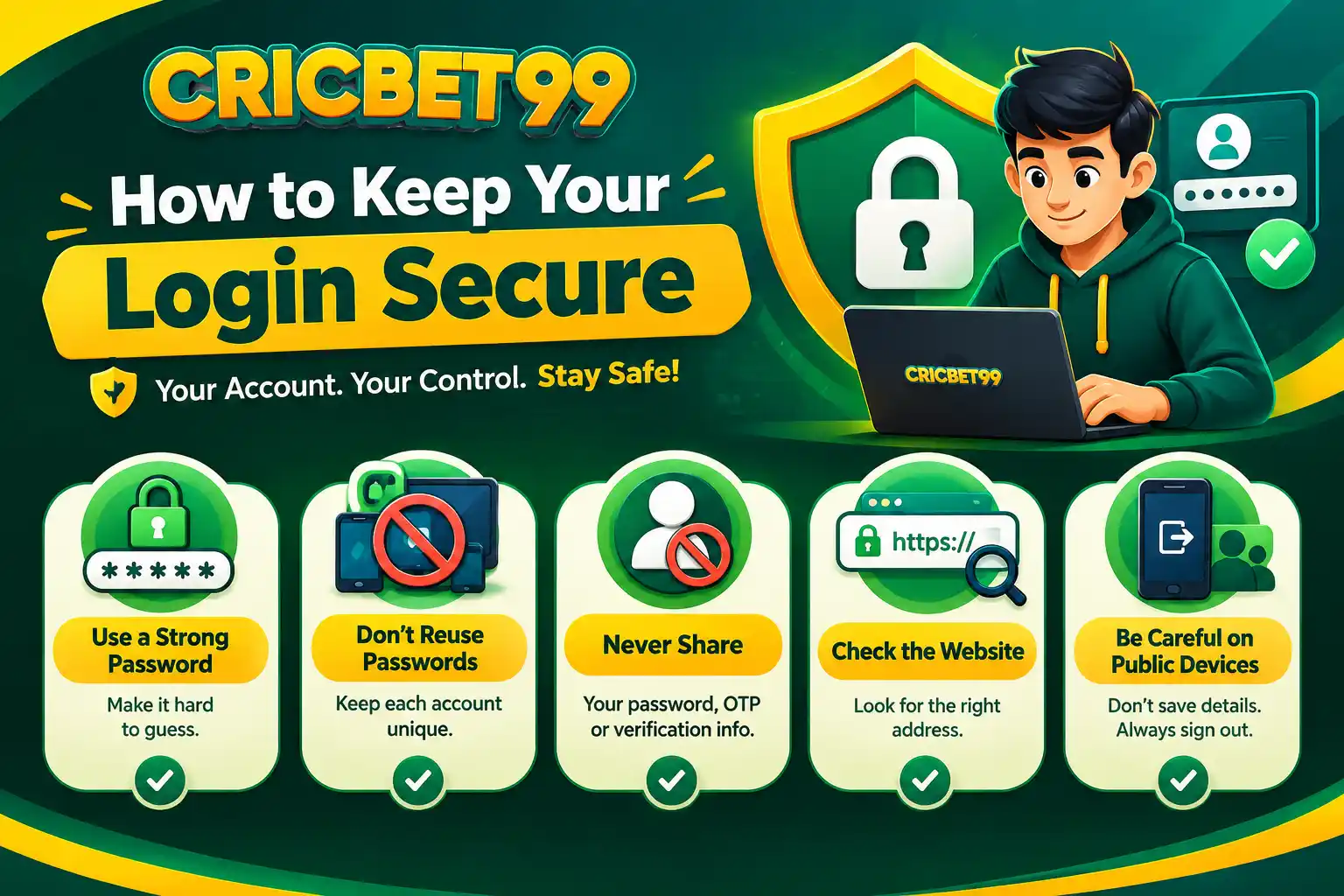 Keep your login secure